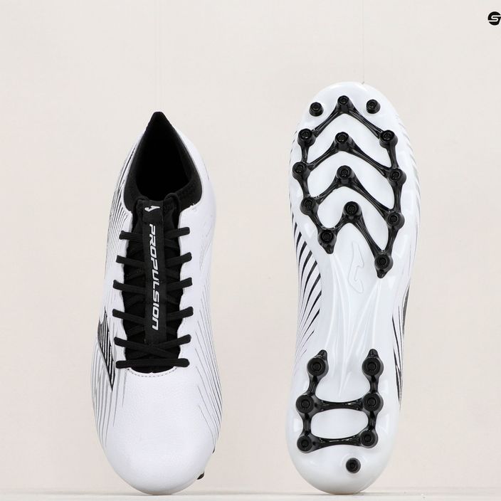Joma Propulsion Cup AG ανδρικά ποδοσφαιρικά παπούτσια λευκό/μαύρο 18