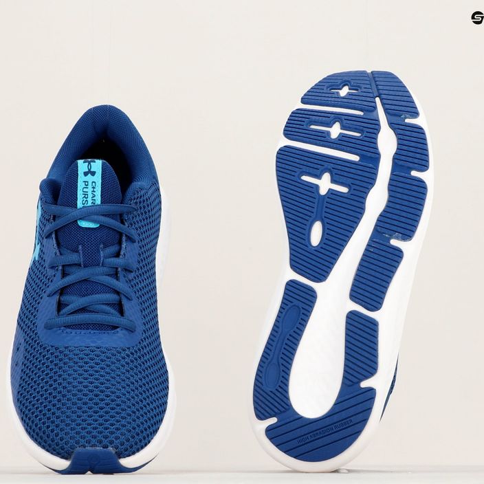 Under Armour Charged Pursuit 3 μπλε ανδρικά παπούτσια για τρέξιμο 3024878 16