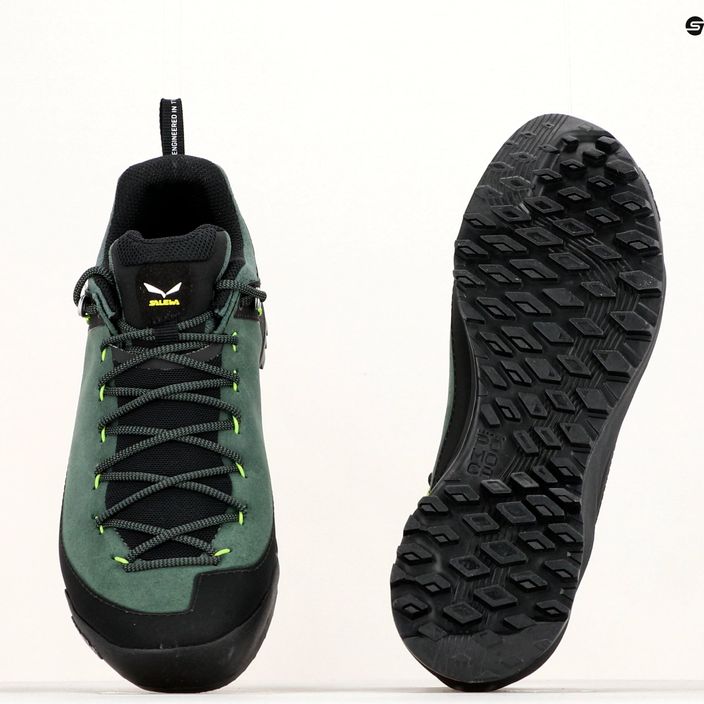 Salewa Wildfire Leather ανδρικές μπότες πεζοπορίας πράσινες 00-0000061395 10