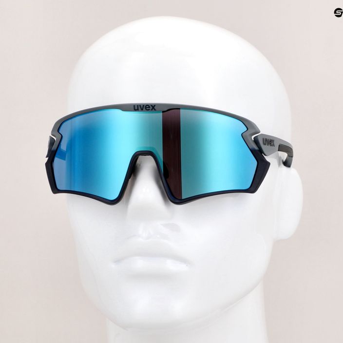 UVEX Sportstyle 231 2.0 rhino deep space mat/mirror blue γυαλιά ποδηλασίας 53/3/026/5416 11