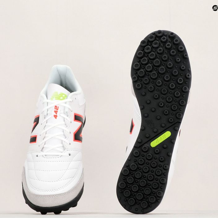 New Balance 442 V2 Team TF ανδρικά ποδοσφαιρικά παπούτσια λευκό MS42TWD2.D.080 17