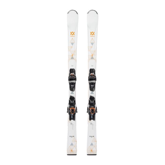 Γυναικείο σκι κατάβασης Völkl Flair 76 + VMotion 10 GW λευκό 6562T1/120311