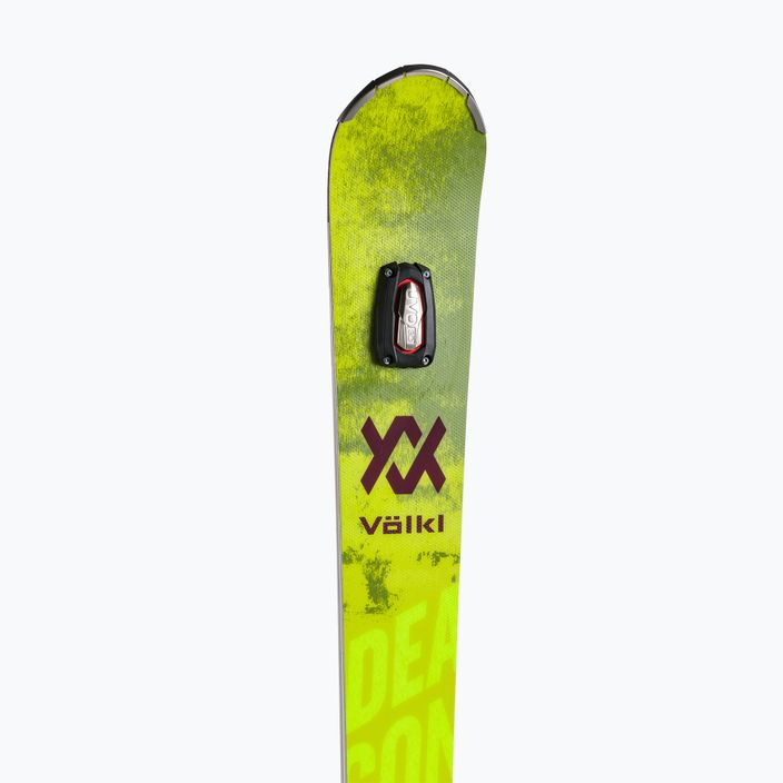 Völkl Deacon 76+RMotion2 12GW κίτρινο 121121/6877T1.VR σκι για κατάβαση 8