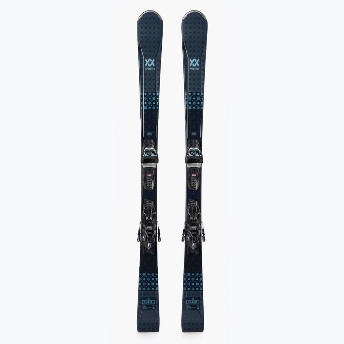 Γυναικείο σκι κατάβασης Völkl FLAIR 76 + VMotion 10 GW Lady navy blue 121301/6562V1.VB