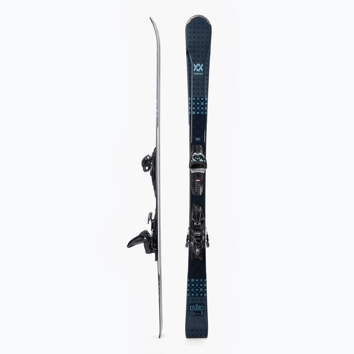 Γυναικείο σκι κατάβασης Völkl FLAIR 76 + VMotion 10 GW Lady navy blue 121301/6562V1.VB 2