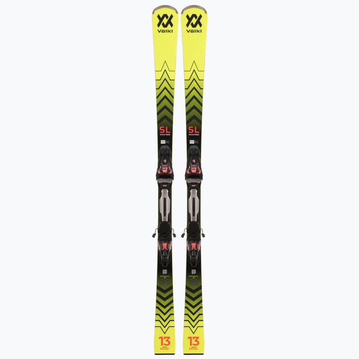 Völkl Racetiger SL+RMotion 3 12 GW downhill σκι κίτρινο/μαύρο 122031/6877W1.VR 10