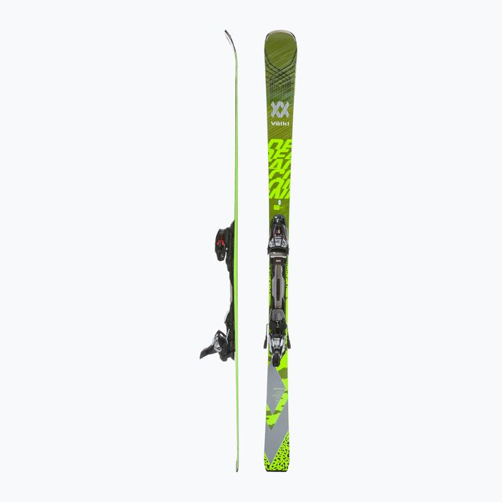 Σκι κατάβασης Völkl Deacon 76 + rMotion3 12 GW πράσινο/πράσινο νέον/λευκό μαργαριτάρι 2
