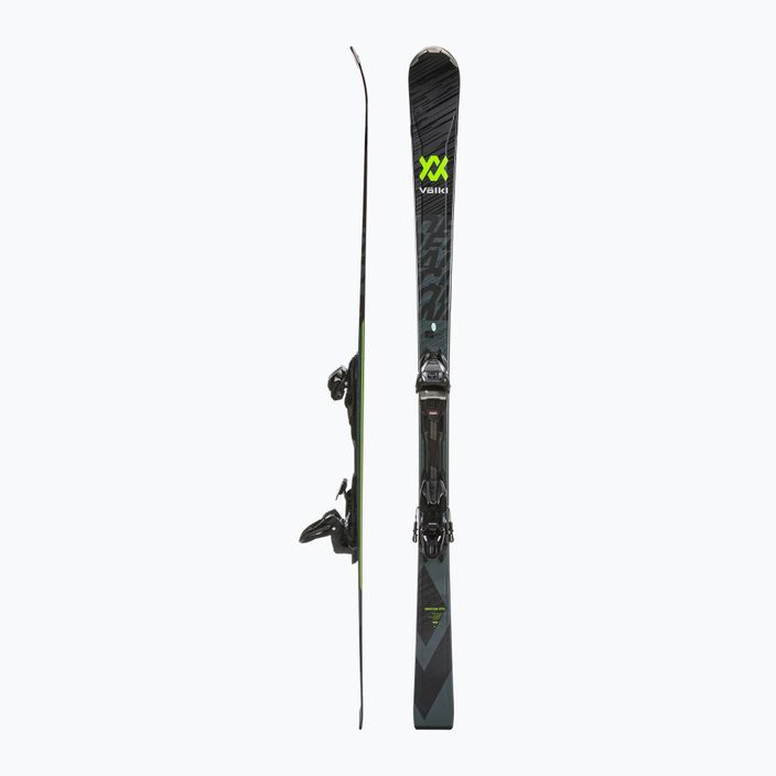 Σκι κατάβασης Völkl Deacon XTD + vMotion 10 GW black/lime green 2