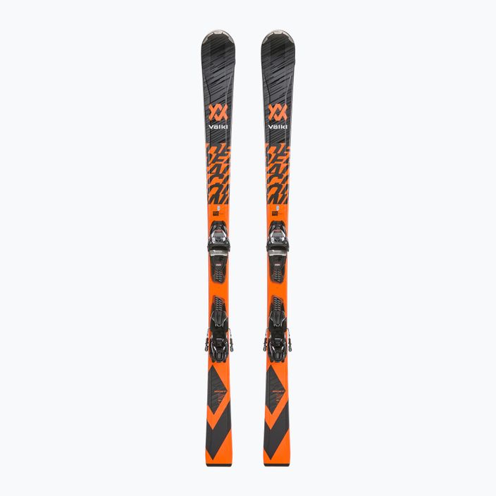 Σκι κατάβασης Völkl Deacon XT + vMotion 10 GW μαύρο/πορτοκαλί