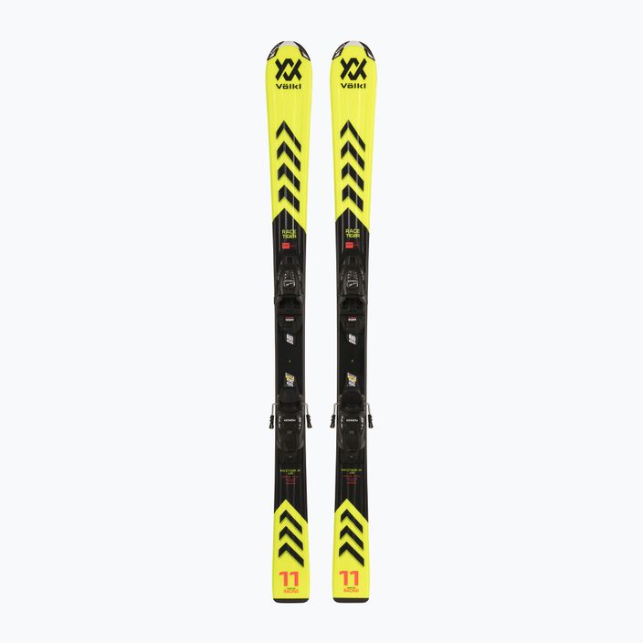Παιδικά χιονοδρομικά σκι Völkl Racetiger Junior Yellow + 7.0 VMotion Jr κίτρινο/μαύρο 6