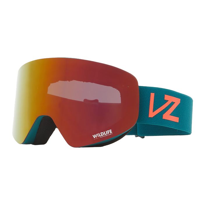 VonZipper Encore pacific satin/wildlife black fire chrome γυαλιά snowboard AZYTG00114-NVR 6