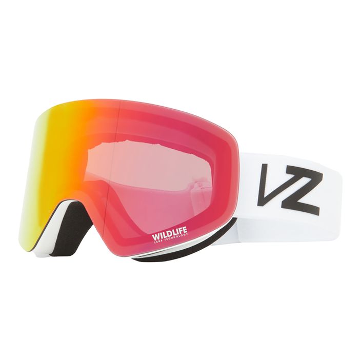 VonZipper Encore γυαλιά snowboard λευκό γυαλιστερό / wildlife fire χρώμιο AZYTG00114-WFC 6