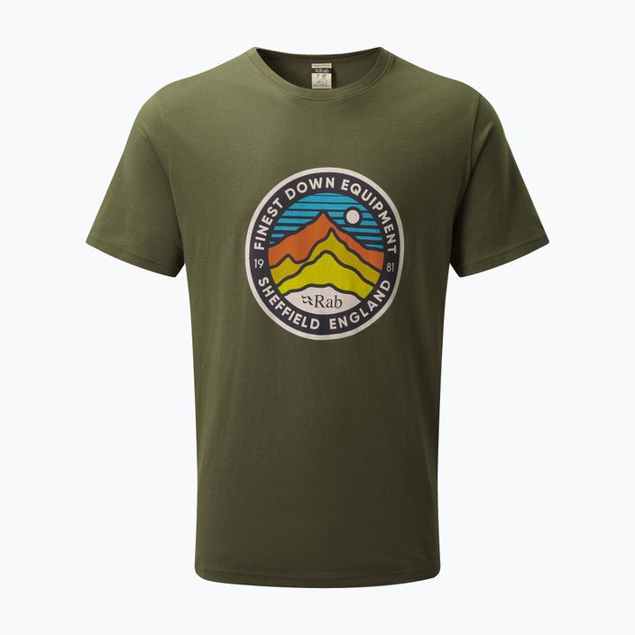 Rab Stance 3 Peaks ανδρικό πουκάμισο trekking πράσινο QCA-98 2