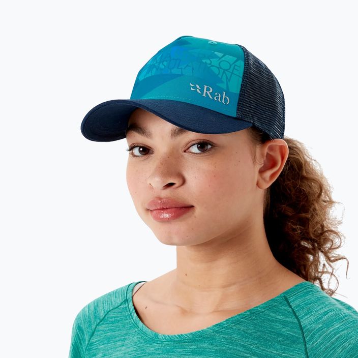 Rab Trucker Masters καπέλο μπέιζμπολ μπλε QAB-05 6