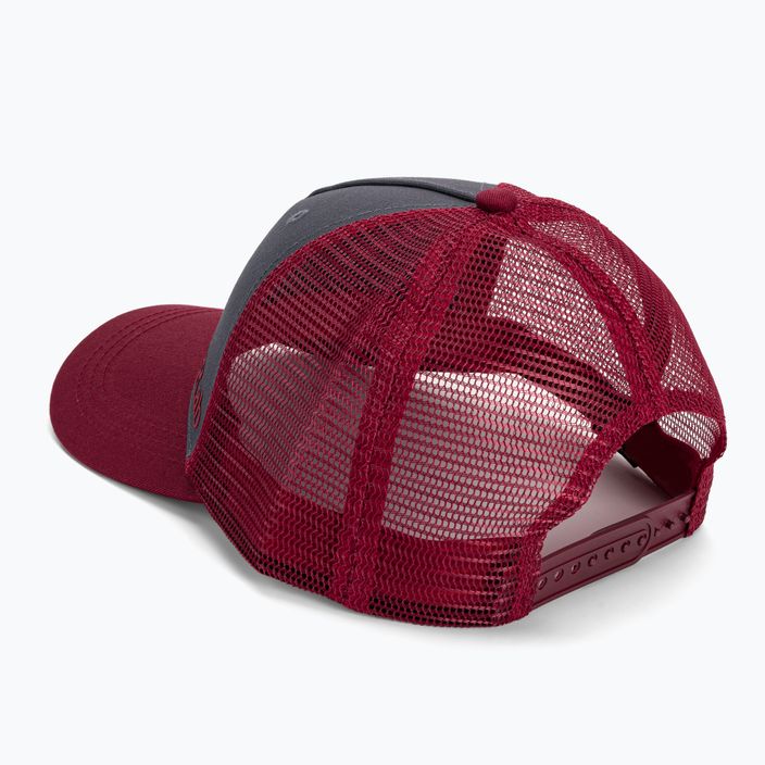 Rab Trucker Logo καπέλο μπέιζμπολ κόκκινο-γκρι QAB-06 3