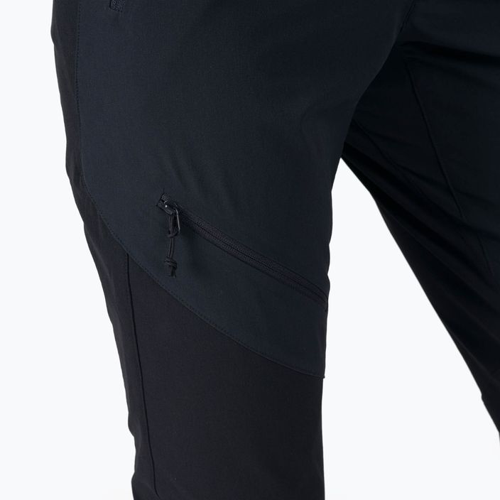 Γυναικείο softshell παντελόνι Rab Torque Mountain μαύρο-γκρι QFU-41-BE-08 5