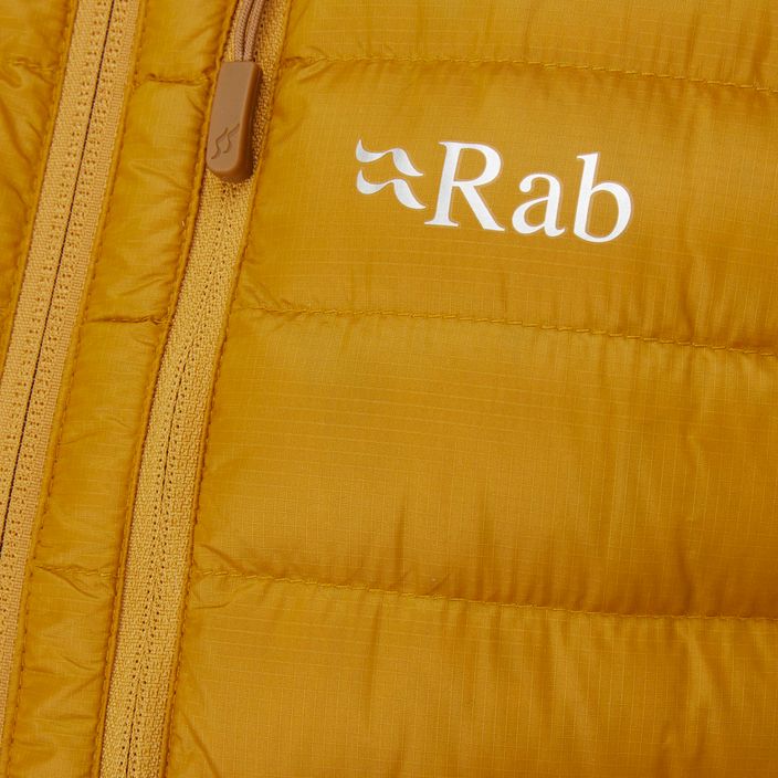 Γυναικείο πουπουλένιο μπουφάν Rab Microlight Alpine κίτρινο QDB-13-DBN-08 4