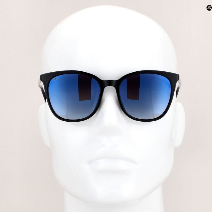 Γυναικεία γυαλιά ηλίου GOG Lao μόδας μαύρο / μπλε καθρέφτη E851-3P 10