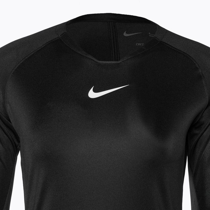Γυναικείο Nike Dri-FIT Park First Layer θερμικό μακρυμάνικο μαύρο/λευκό 3