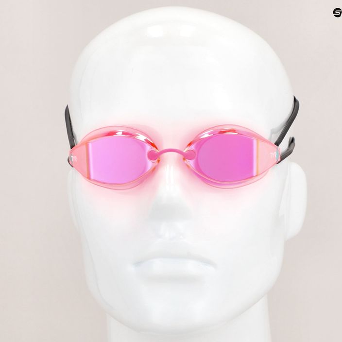 TYR Tracer-X Racing Mirrored ροζ/μαύρο γυαλιά κολύμβησης LGTRXM_694 9