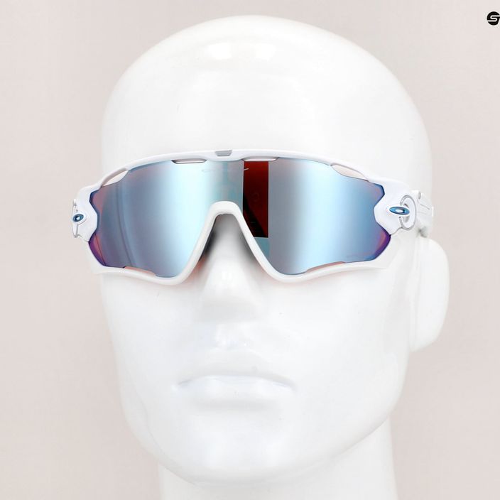 Oakley Jawbreaker γυαλισμένο λευκό/prizm snow sapphire ποδηλατικά γυαλιά 0OO9290 7