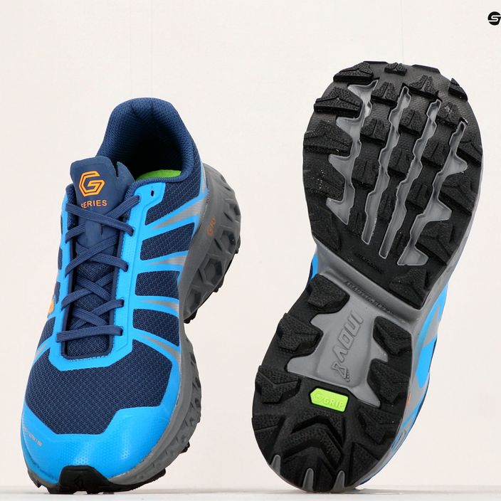 Ανδρικά παπούτσια για τρέξιμο Inov-8 Trailfly Ultra G300 Max μπλε 000977-BLGYNE 11