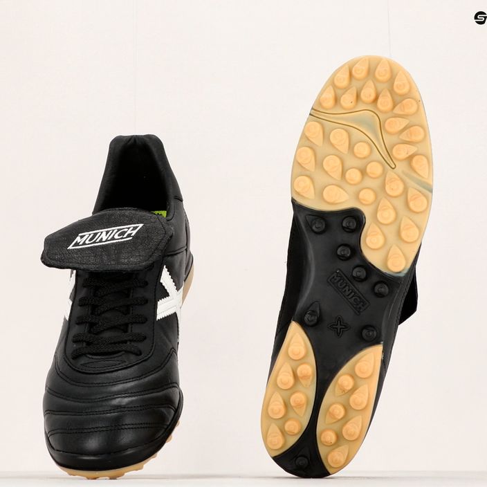 MUNICH Turf Mundial ποδοσφαιρικά παπούτσια μαύρο/λευκό 18