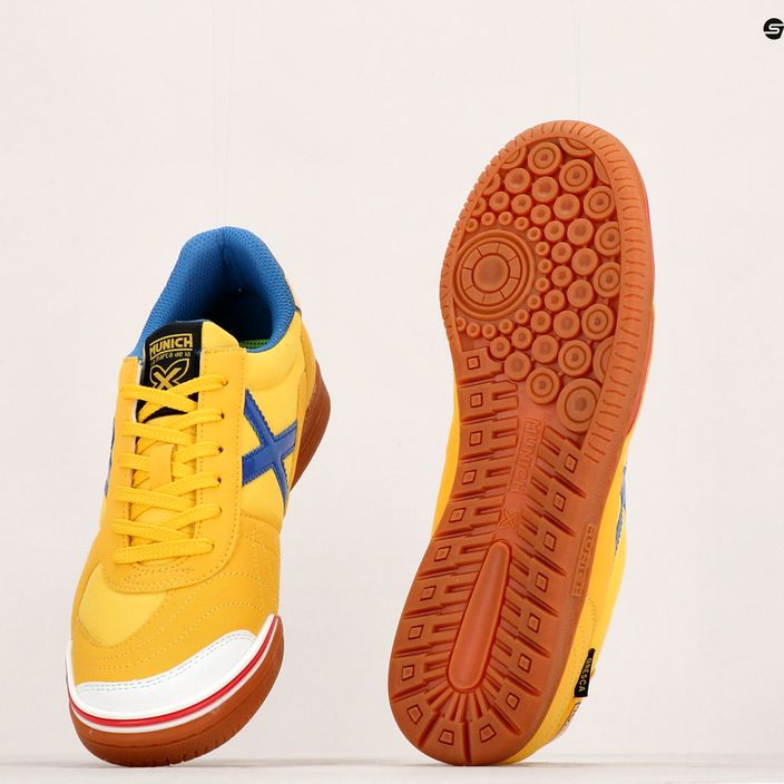 MUNICH Gresca κίτρινα ποδοσφαιρικά παπούτσια 16