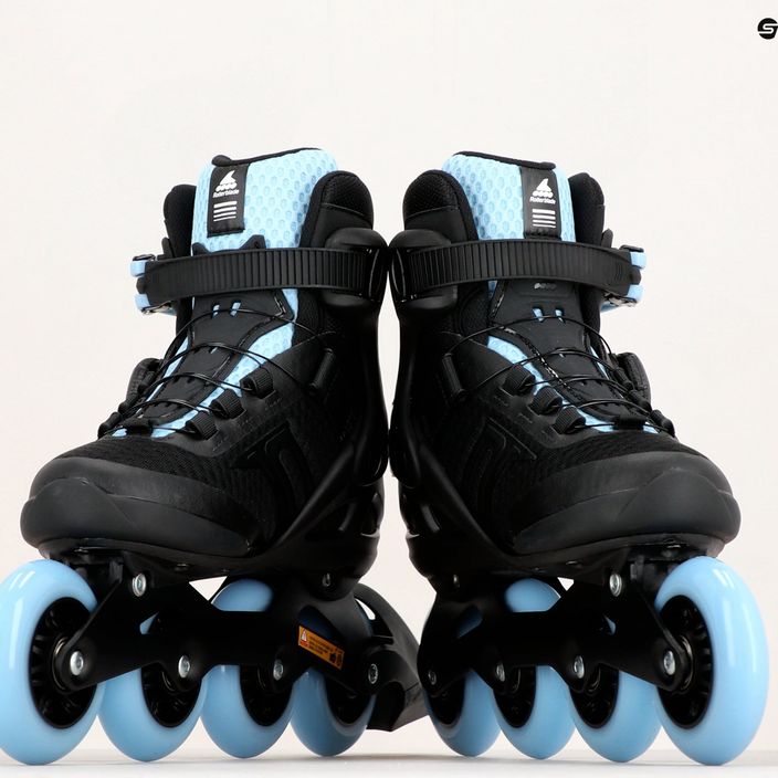 Γυναικεία πατίνια Rollerblade Macroblade 84 BOA μαύρο-μπλε 07370700092 17