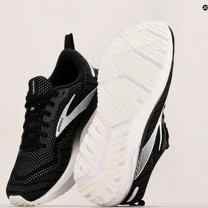 Brooks Revel 6 γυναικεία παπούτσια για τρέξιμο μαύρο 1203861B012 11