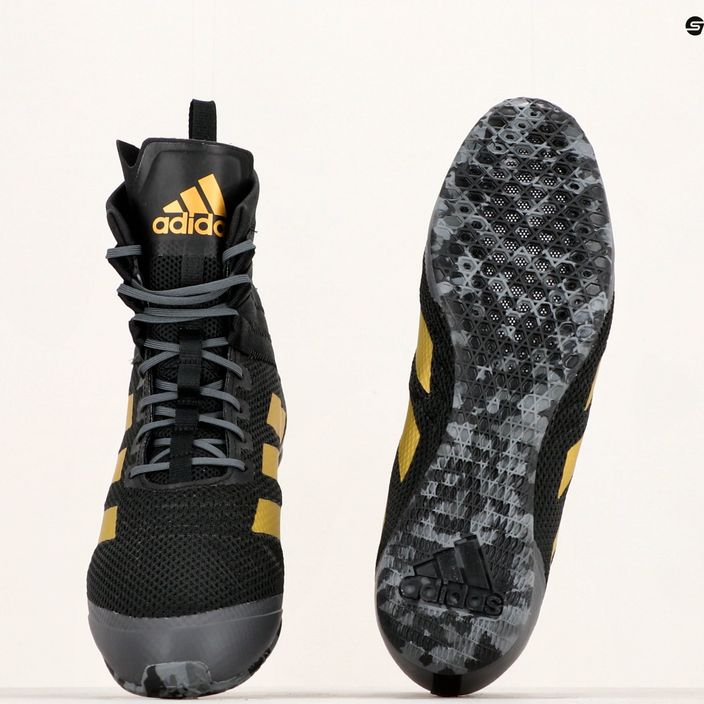 adidas Speedex 18 παπούτσια πυγμαχίας μαύρο GY4079 11