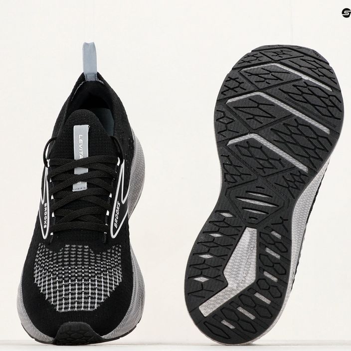 Brooks Levitate StealthFit 6 ανδρικά παπούτσια για τρέξιμο μαύρο 1103971D046 17