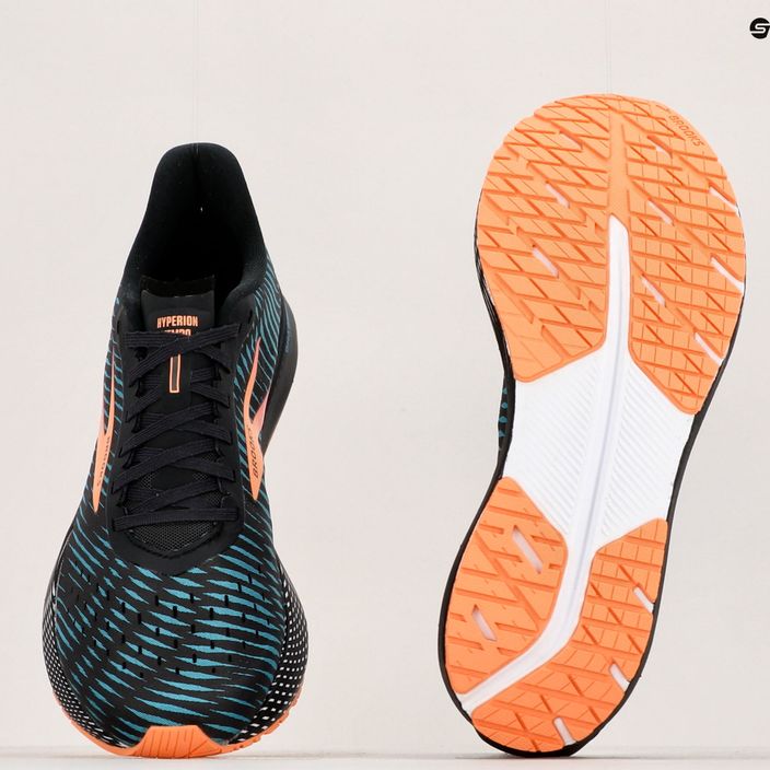 Brooks Hyperion Tempo ανδρικά παπούτσια για τρέξιμο μαύρο-μπλε 1103391D426 17