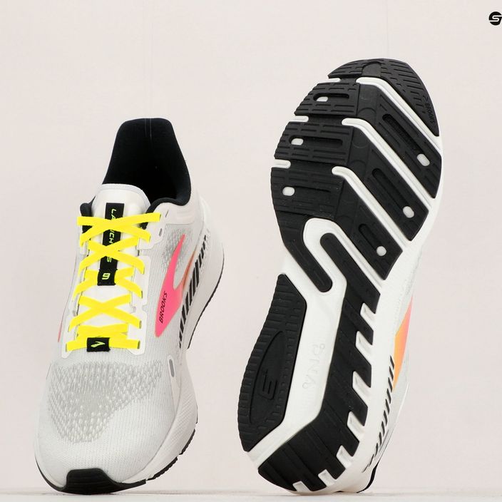 Brooks Launch GTS 9 ανδρικά παπούτσια για τρέξιμο λευκό 1103871D148 12
