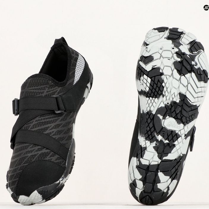 AQUA-SPEED Tortuga παπούτσια νερού μαύρο και λευκό 635 17