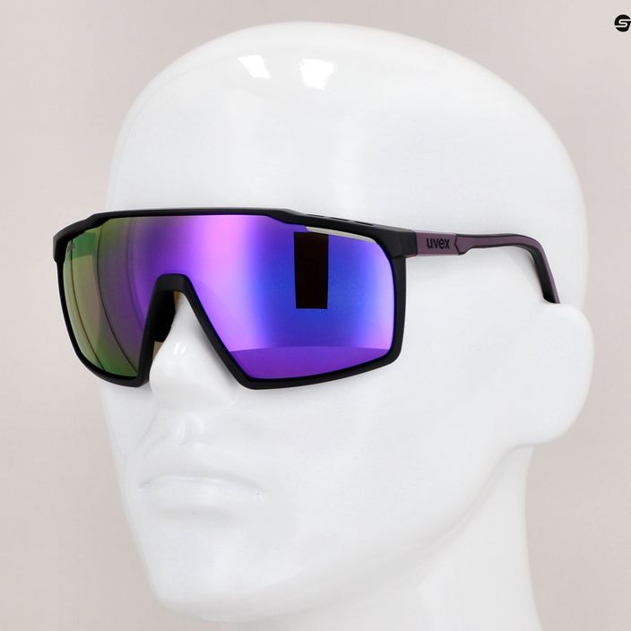 UVEX Mtn Perform μαύρα μοβ ματ/μοβ γυαλιά ηλίου 53/3/039/2116 11