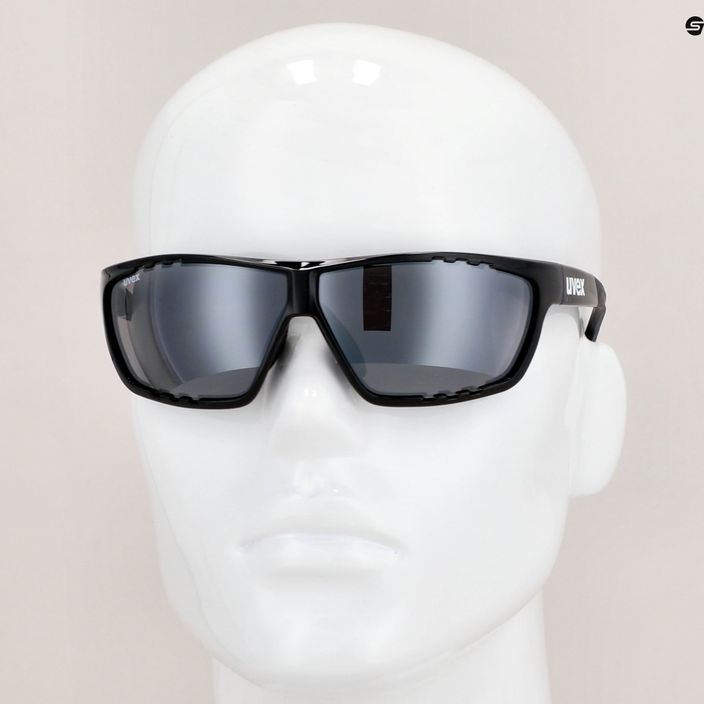 UVEX Sportstyle 706 μαύρα/ασημί γυαλιά ηλίου με καθρέφτη 53/2/006/2216 11