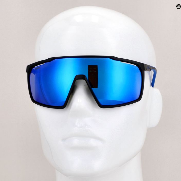 UVEX Mtn Perform μαύρα μπλε ματ/μπλε γυαλιά ηλίου 53/3/039/2416 11