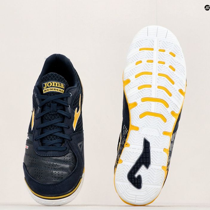 Ανδρικά ποδοσφαιρικά παπούτσια Joma Mundial IN navy/yellow 13