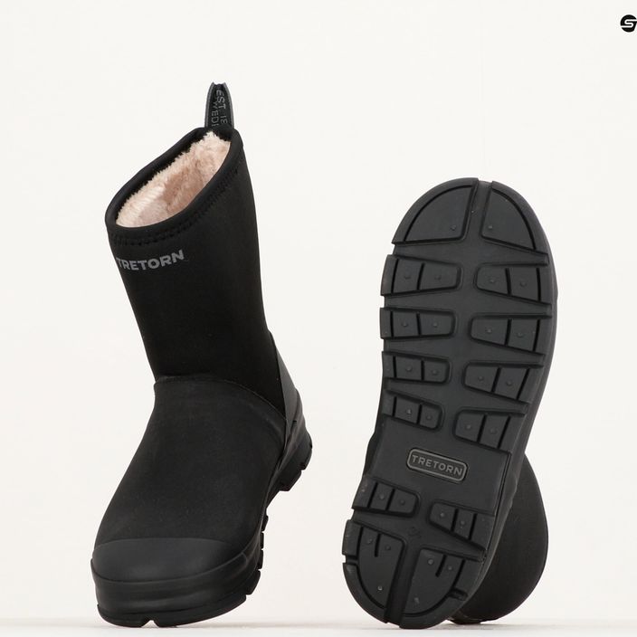 Tretorn Mimas Hybrid παιδικές μπότες πεζοπορίας μαύρες 80023705029 11