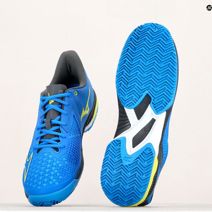 Ανδρικά παπούτσια τένις Mizuno Wave Exceed Tour 5 CC μπλε 61GC227427 12