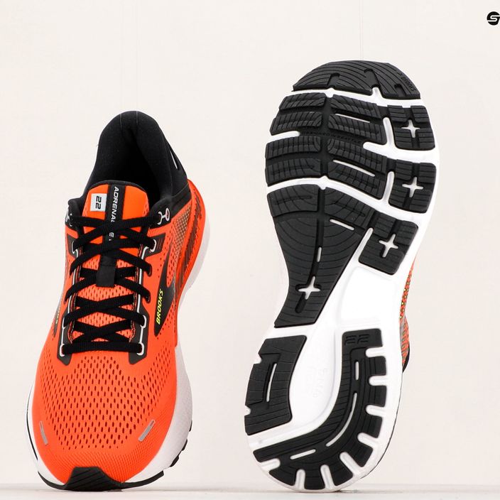 Ανδρικά παπούτσια τρεξίματος Brooks Adrenaline GTS 22 πορτοκαλί 1103661D846 17