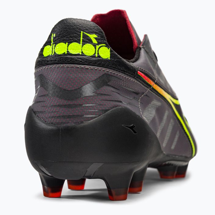 Ανδρικά ποδοσφαιρικά παπούτσια Diadora Brasil Elite Veloce ITA LPX μαύρα και καστανοκόκκινα DD-101.178785-D0136-43 9