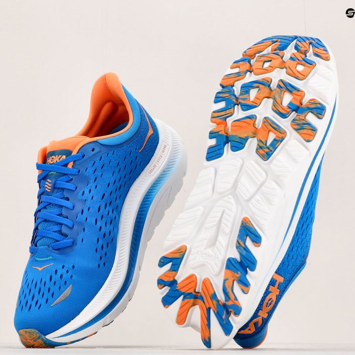 HOKA Kawana ανδρικά παπούτσια για τρέξιμο μπλε 1123163-CSBB 16