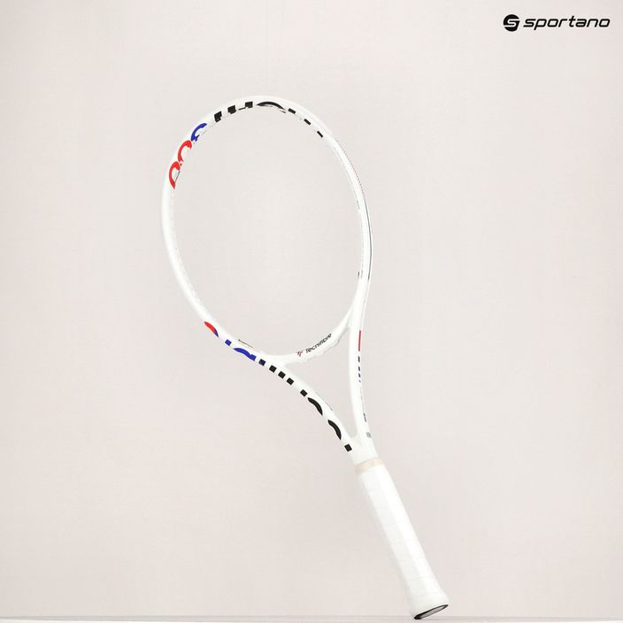 Ρακέτα τένις Tecnifibre T-fight 300 Isoflex λευκή 14FI300I33 18