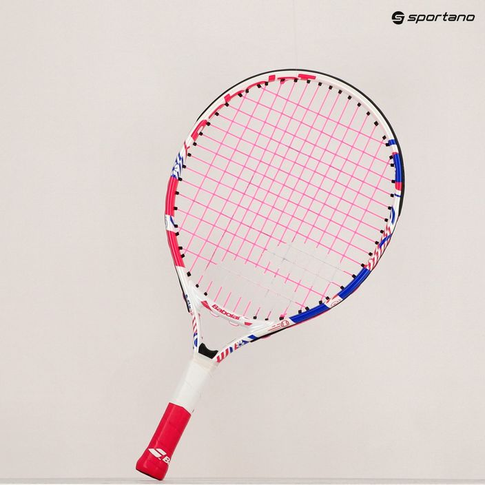Babolat B Fly 17 παιδική ρακέτα τένις λευκό και ροζ 140483 8