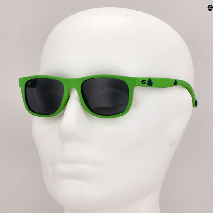 Παιδικά γυαλιά ηλίου GOG Alice junior matte neon green / blue / smoke E961-2P 10