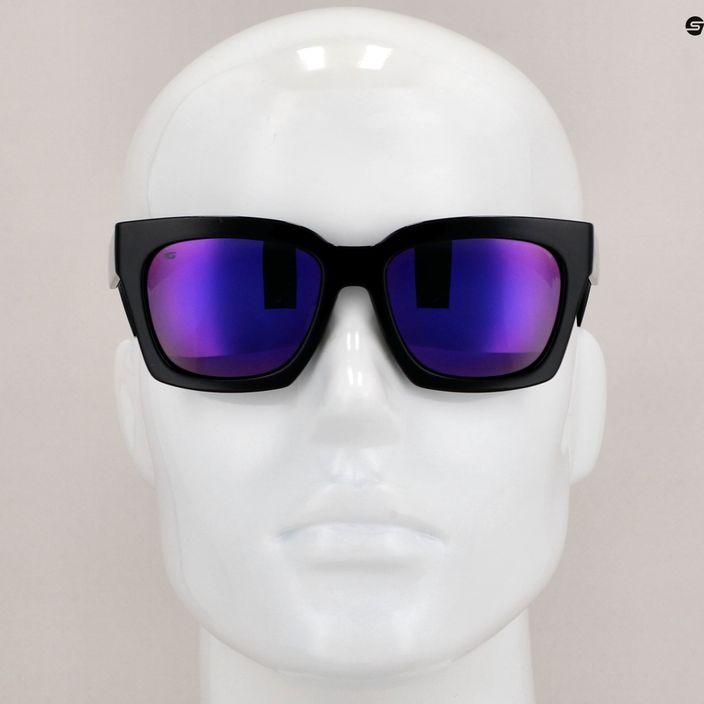 Γυναικεία γυαλιά ηλίου GOG Emily μόδας μαύρο / πολυχρωματικό μοβ E725-1P 10