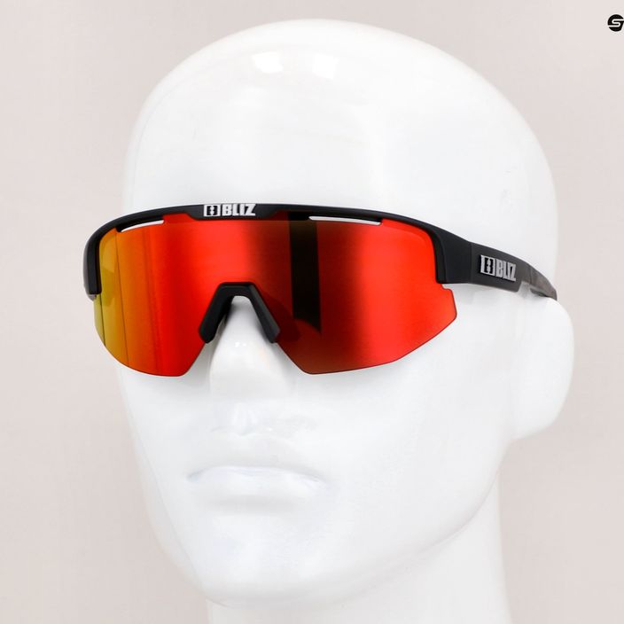 Bliz ποδηλατικά γυαλιά Matrix μαύρο/καφέ κόκκινο multi 52804-14 6