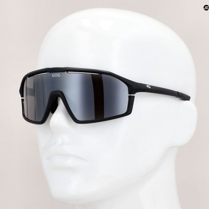 Γυαλιά ποδηλασίας GOG Odyss μαύρο ματ/φλας καθρέφτης E605-1 8